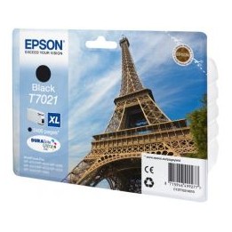 Tinta Epson T7021 Negro 45.2ml 2400 pág (C13T70214010)