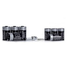 Adaptador ENERGY de pilas C y D (369799)