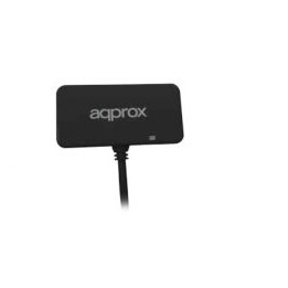 Hub Approx 3xUSB 2.0 1xUSB 3.0 Negro (APPHT7B)