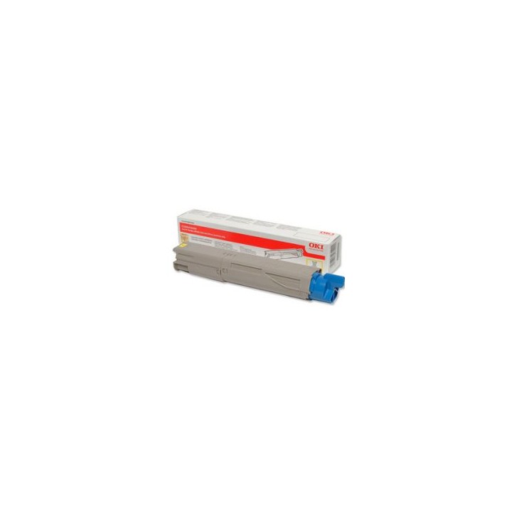 Toner OKI Laser Amarillo 2500 páginas (43459329)