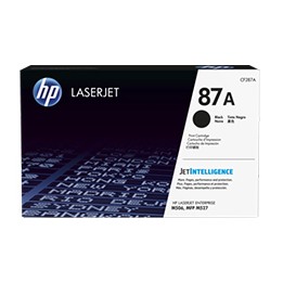 Toner HP LaserJet 87A Negro 8550 páginas (CF287A)