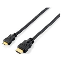Cable EQUIP HDMI A/M a HDMI C/M 2m Negro (EQ119307)