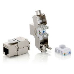 Conector EQUIP RJ45/H Cat.6a Kit 8 Metálico (EQ767221)
