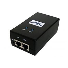 Inyector PoE Ubiquiti 24VDC 0.5A Negro (POE-24-12W)