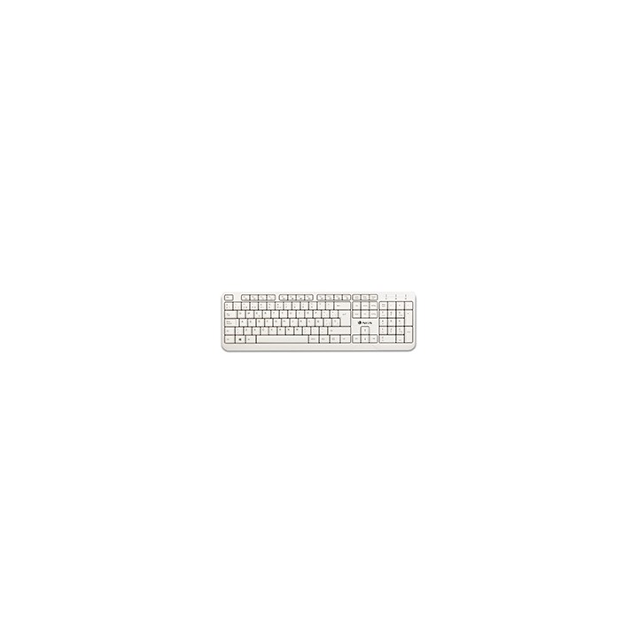 Teclado NGS Multimedia Spike USB 12 Teclas Blanco