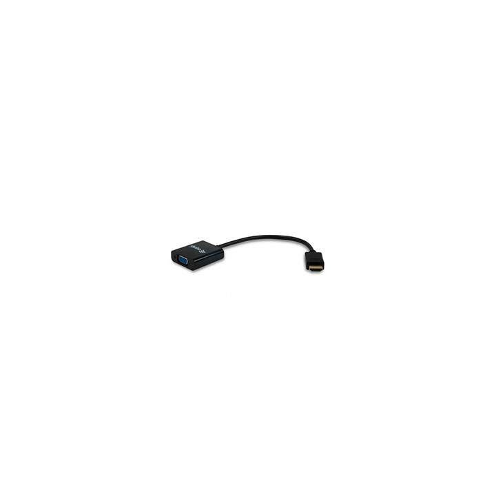 Cable EQUIP HDMI/M a VGA/H + 3.5mm 25cm (EQ11903607)