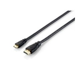 Cable EQUIP HDMI A/M a HDMI C/M 1m Negro (EQ119306)