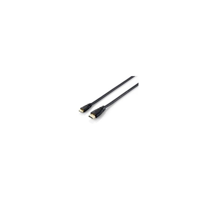 Cable EQUIP HDMI A/M a HDMI C/M 1m Negro (EQ119306)
