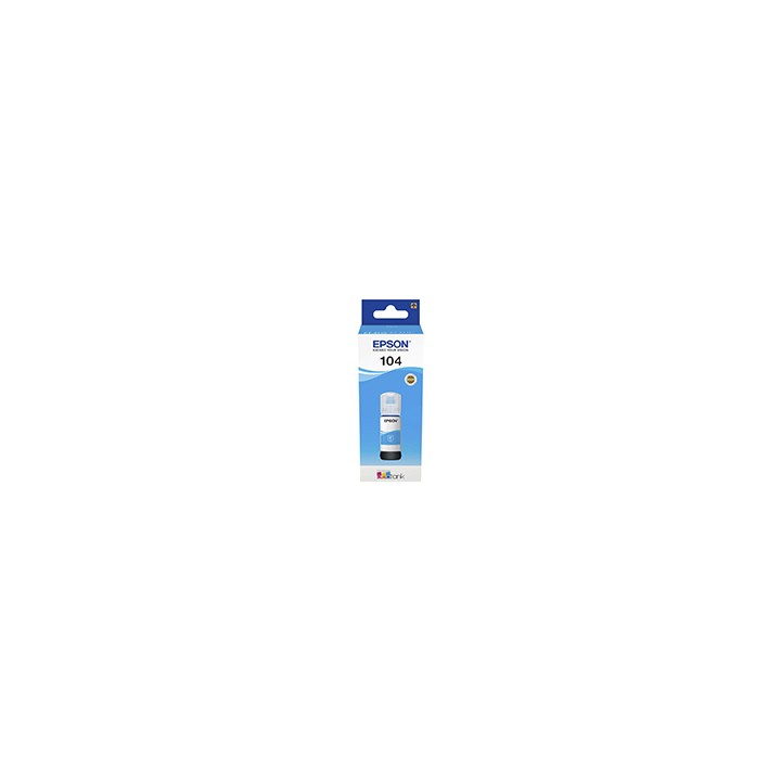 Tinta Epson EcoTank 104 Cian 65ml (C13T00P240)