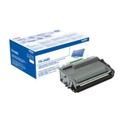 Toner Brother Laser Negro 8000 páginas (TN-3480)