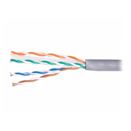 Bobina EQUIP Cat.6 U/UTP Rígido 305m Gris (EQ404532)