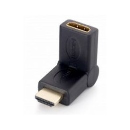 Adaptador EQUIP HDMI/M a HDMI/H 45º Negro (EQ118911)