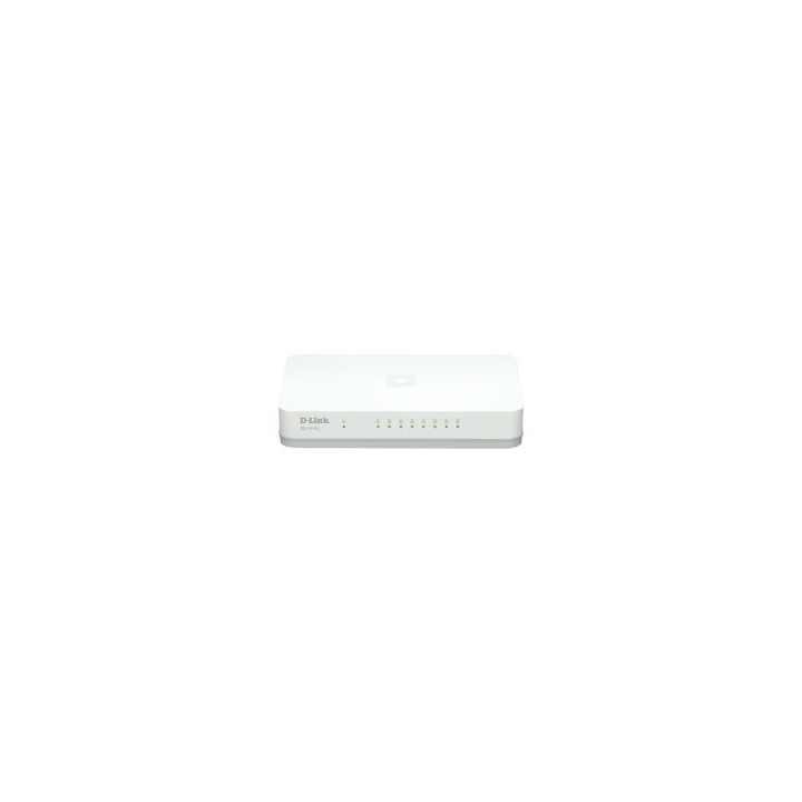 Switch D-Link 8xRJ45 Ethernet GbE Blanco (GO-SW-8G)