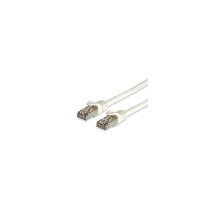 Cable EQUIP RJ45 Cat.6A S/FTP 20m Blanco (EQ605719)