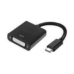 Cable AISENS USB-C/M a DVI-I/H 15cm Negro (A109-0346)