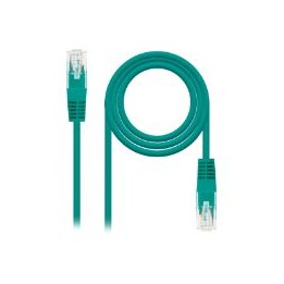 Nanocable RJ45 Cat.6 UTP AWG24 2m Verde (10.20.0402-GR)