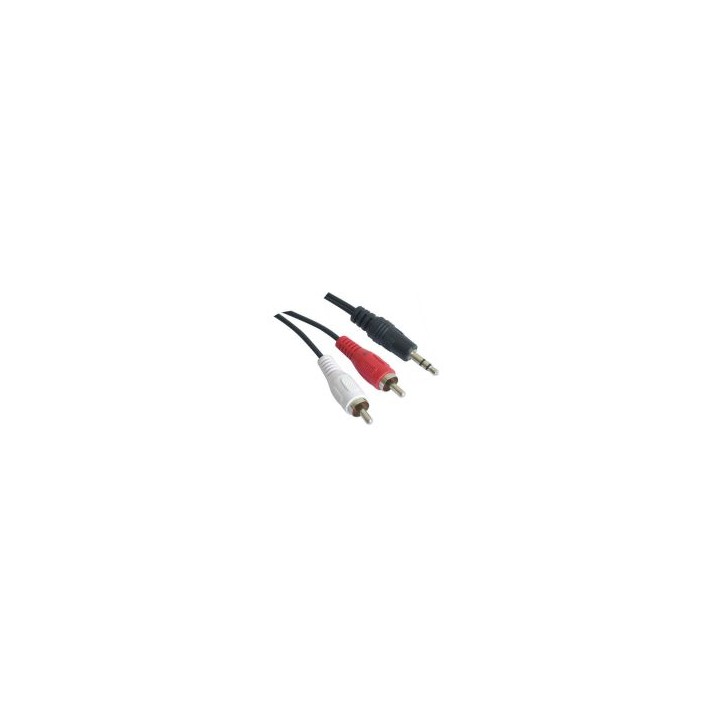 Nanocable Audio 3.5mm/M a 2xRCA/M 1.5m (10.24.0301)