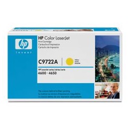 Toner HP LaserJet 641A Amarillo 8000 páginas (C9722A)