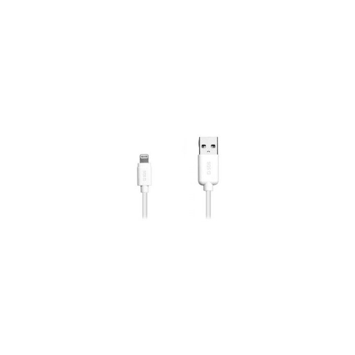 Cable SBS Usb - Lightning 1m Blanco (TECABLEUSBIP5L)