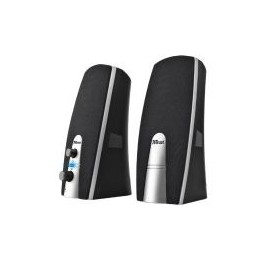 Altavoces Trust Mila 2.0 5W 3.5mm Negros (16697)