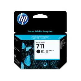 Tinta HP DesignJet 711 Negro 80ml (CZ133A)
