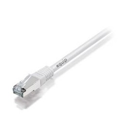 Cable EQUIP RJ45 Cat.6a S/FTP 5m Blanco (EQ605614)