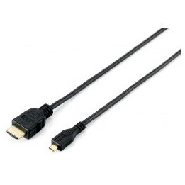 Cable EQUIP HDMI A/M a HDMI D/M 2m Negro (EQ119308)