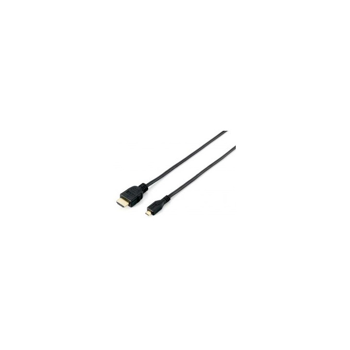 Cable EQUIP HDMI A/M a HDMI D/M 2m Negro (EQ119308)