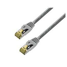 Cable AISENS RJ45 Cat.7 SFTP 0.5m Gris (A146-0333)