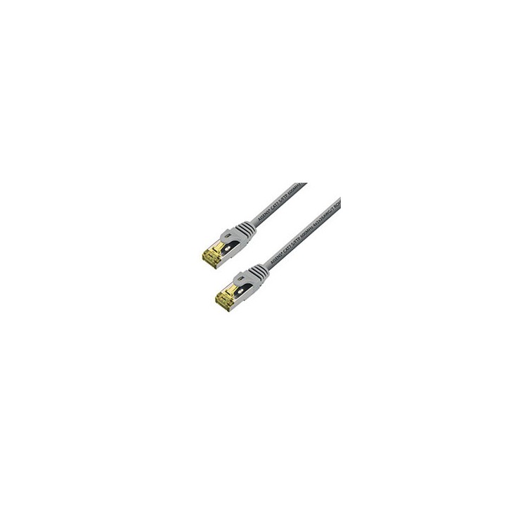 Cable AISENS RJ45 Cat.7 SFTP 0.5m Gris (A146-0333)
