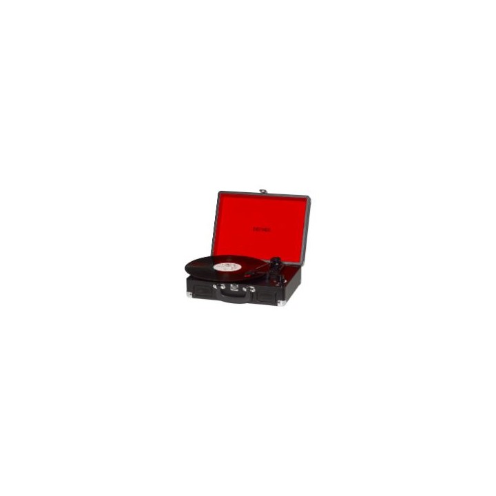 Tocadiscos DENVER USB con altavoz Negro (VPL-120BLACK)