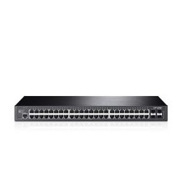 Switch TP-Link 48xRJ45 4xSFP Rack 1U Negro (TL-SG3452)