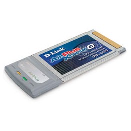 Tarjeta red Wireless D-Link PCMCIA 108Mbp (DWL-G650)