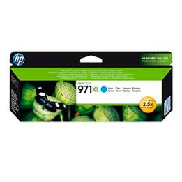 Tinta HP 971XL Cian 86.5ml 6600 páginas (CN626AE)