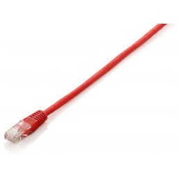Cable EQUIP RJ45 Cat.6 U/UTP 0.5m Rojo (EQ625427)
