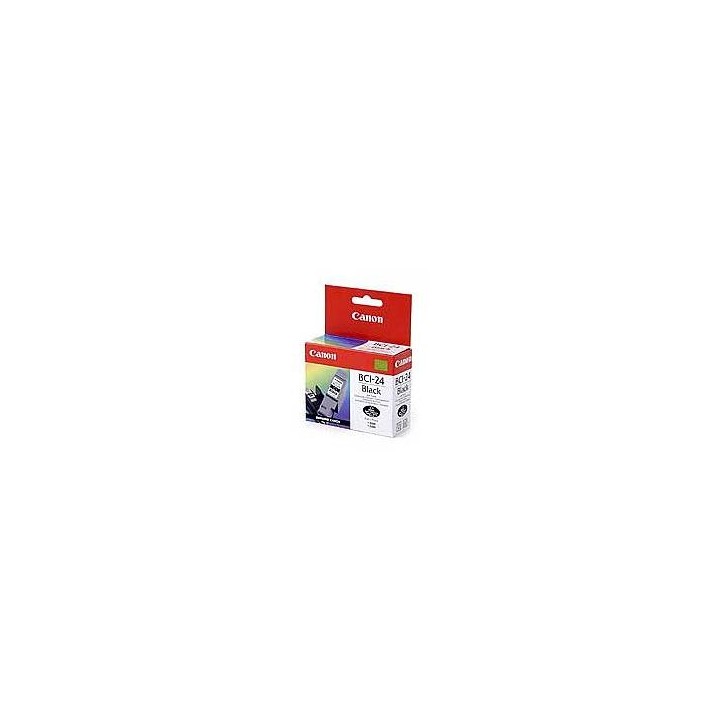 Tinta Canon BCI-24BK Negro 9ml 125 páginas (6881A002)