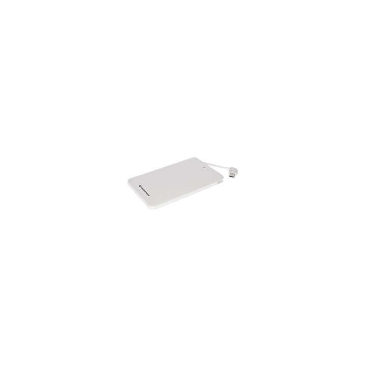 PowerBank CONCEPTRONIC 2600mAh mUSB Blanco (CTPWRBK2W5)