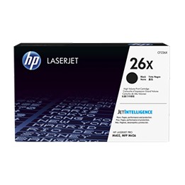 Toner HP LaserJet Pro 26X Negro 9000 páginas (CF226X)