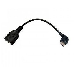 Nanocable mUSB-B/M a USB-A/H 15cm Negro (10.01.3600)