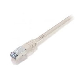 Cable EQUIP RJ45 Cat.5e F/UTP 25cm Beige (EQ225413)