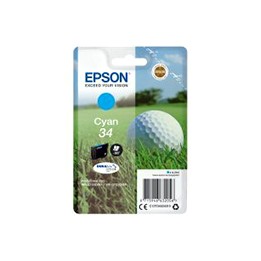 Tinta Epson 34 Cian 4.2ml 300 páginas (C13T34624010)