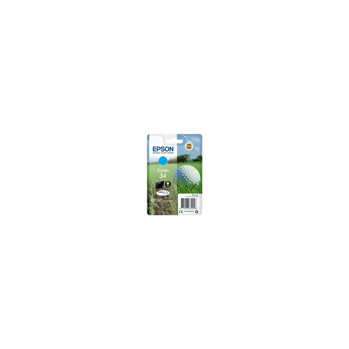 Tinta Epson 34 Cian 4.2ml 300 páginas (C13T34624010)
