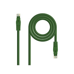 Nanocable RJ45 Cat6A UTP AWG24 1m Verde (10.20.1801-GR)