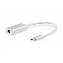 Cable EQUIP USB-C/M a Mini DP/H 0.15m Blanco (EQ133457)