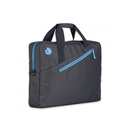 Maletin NGS Monray 15.6" Nylon Negro/Azul (GINGER BLUE)