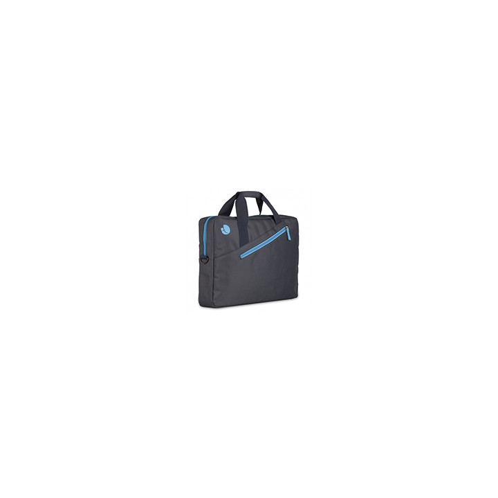 Maletin NGS Monray 15.6" Nylon Negro/Azul (GINGER BLUE)