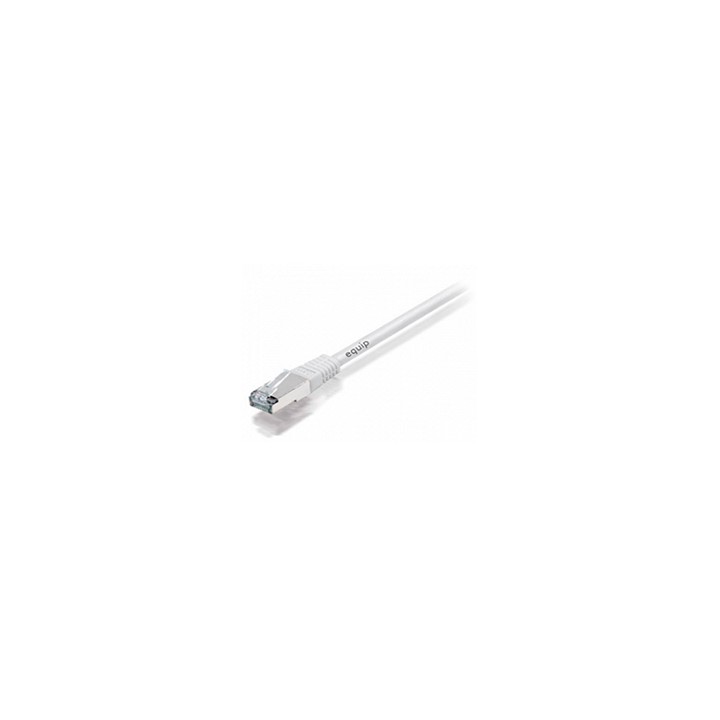 Cable EQUIP RJ45 Cat.7 S/FTP 0.5m Blanco (EQ605717)