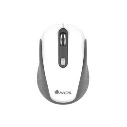 Ratón NGS Óptico Wireless RF 1600dp Blanco (HAZE WHITE)