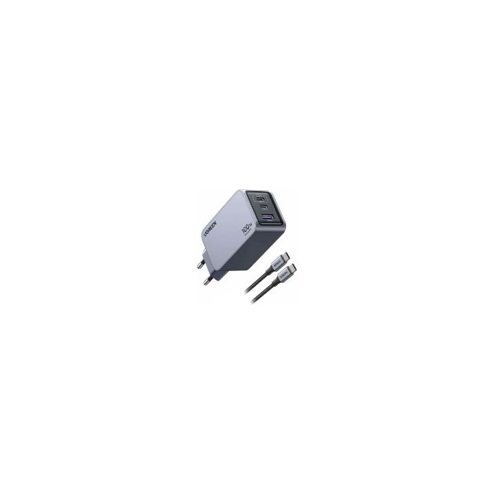 Cargador Ugreen Nexode Pro GaN 100W Gris (25874)