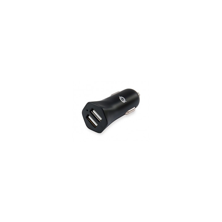 Cargador Coche CONCEPTRONIC 2Usb-A 12W (CARDEN03B)